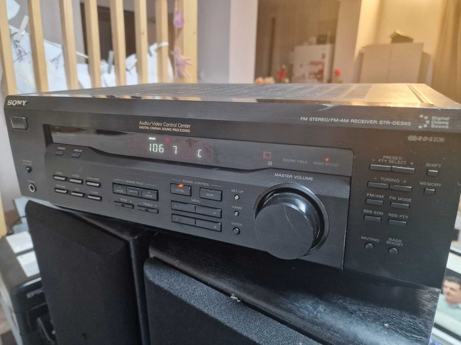 Amplificator Receiver SONY STR-DE345 F Puternic 100w pe canal Stare f