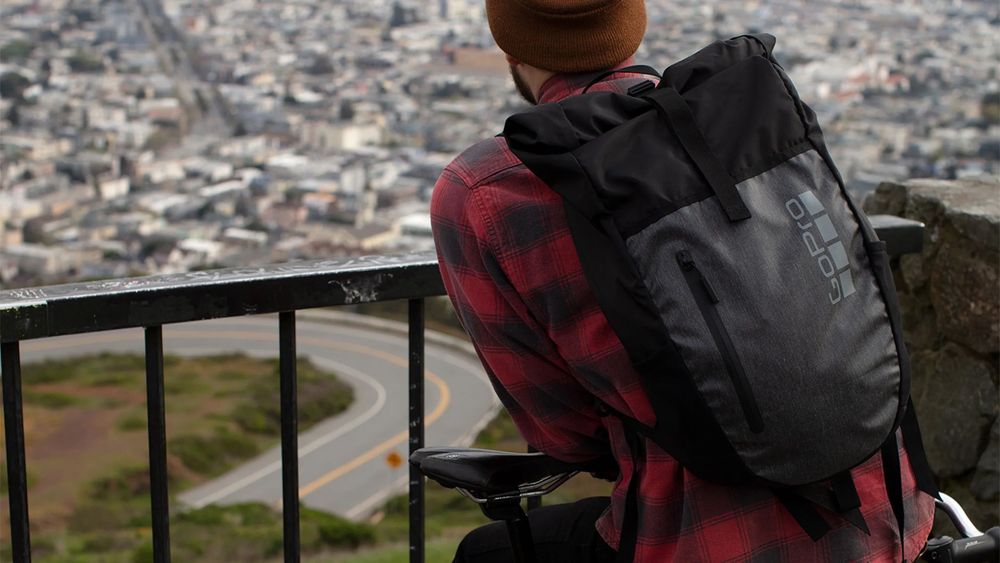 Rucsac calatorie GoPro Stash Rolltop, 29L, cu suport camera, foarte usor - NOU