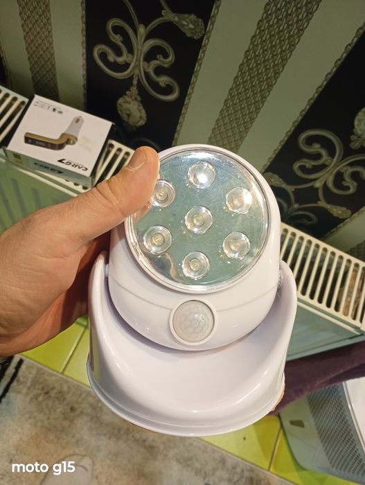 Lampa pe senzori...