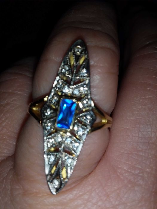 Кольцо 750 пробы. Советское