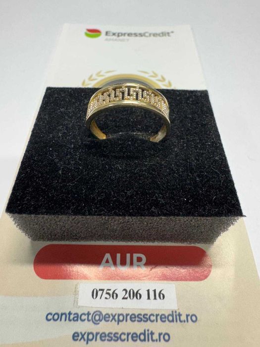 Inel din aur 14k (68486.2/ 10 Pacurari 1) Garantie 2 ani!