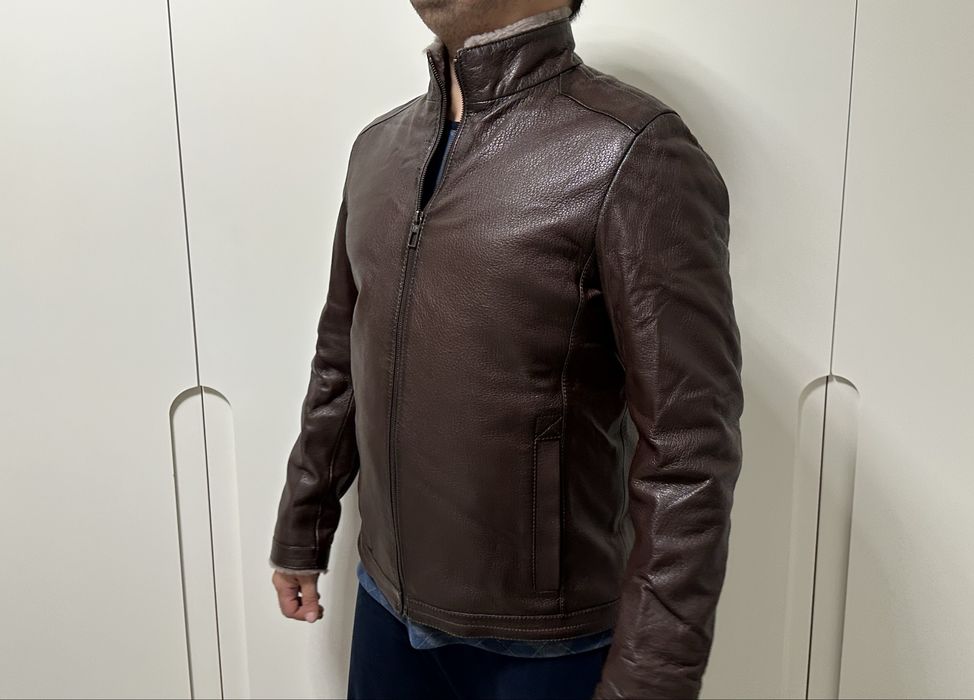 Мужская дубленка