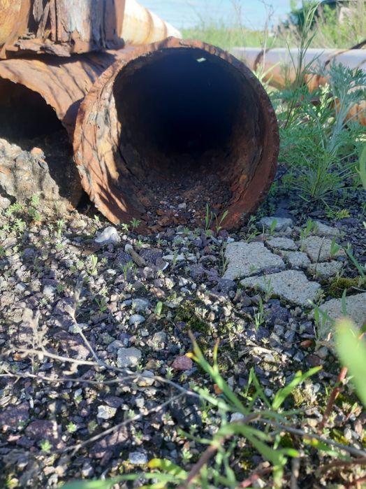 Продам б/у трубы 219. 1 кг 250тг.