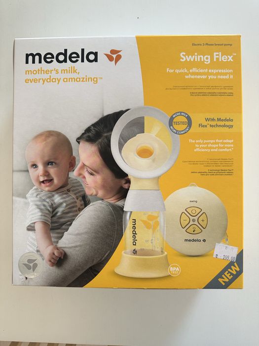 Medela Swing Flex – електрическа помпа за кърма, отлично състояние