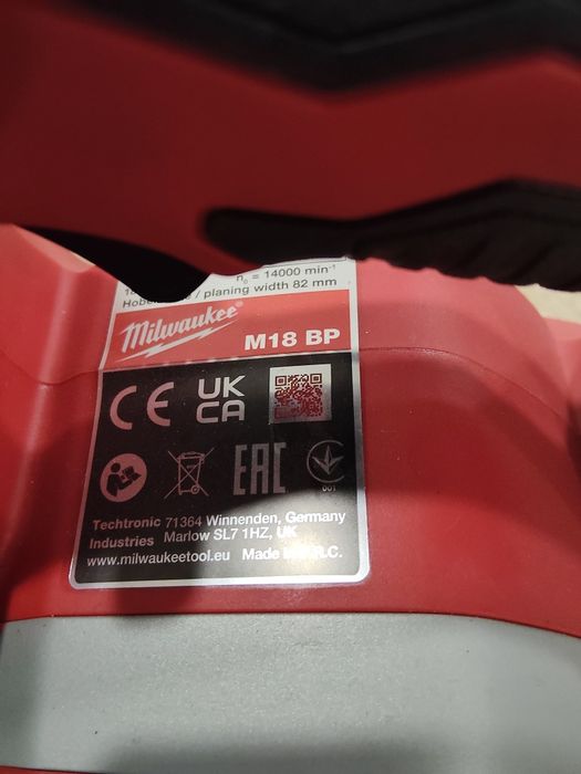 Rindea electrica Milwake M18BP