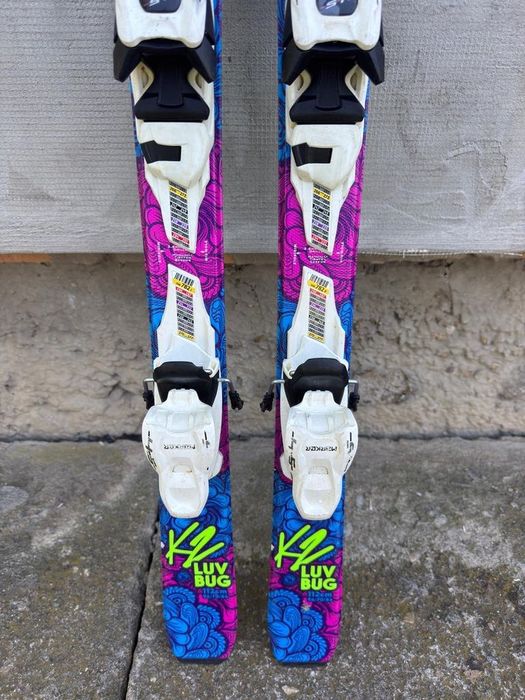 Ski Schiuri piste all-round fete K2 Luv Bug 112 cm