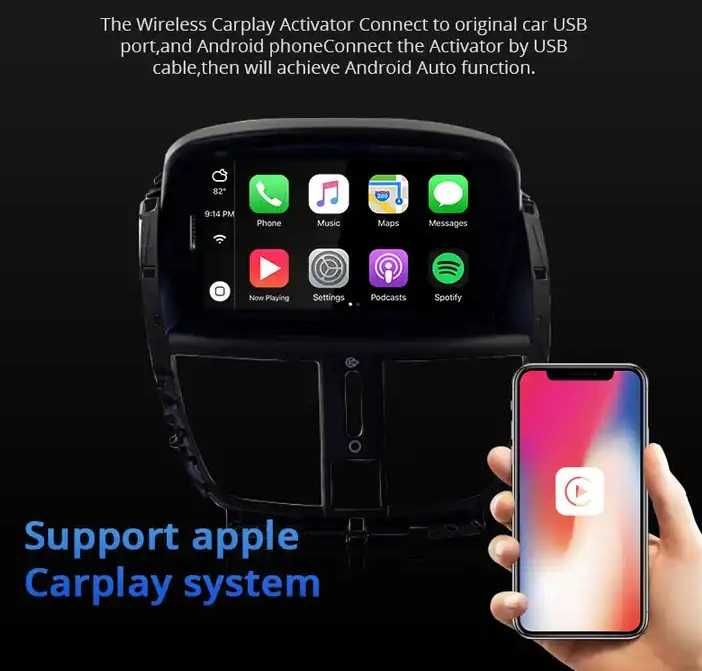 Мултимедия за Peugeot 207 Двоен дин Навигация плеър Android Пежо 207