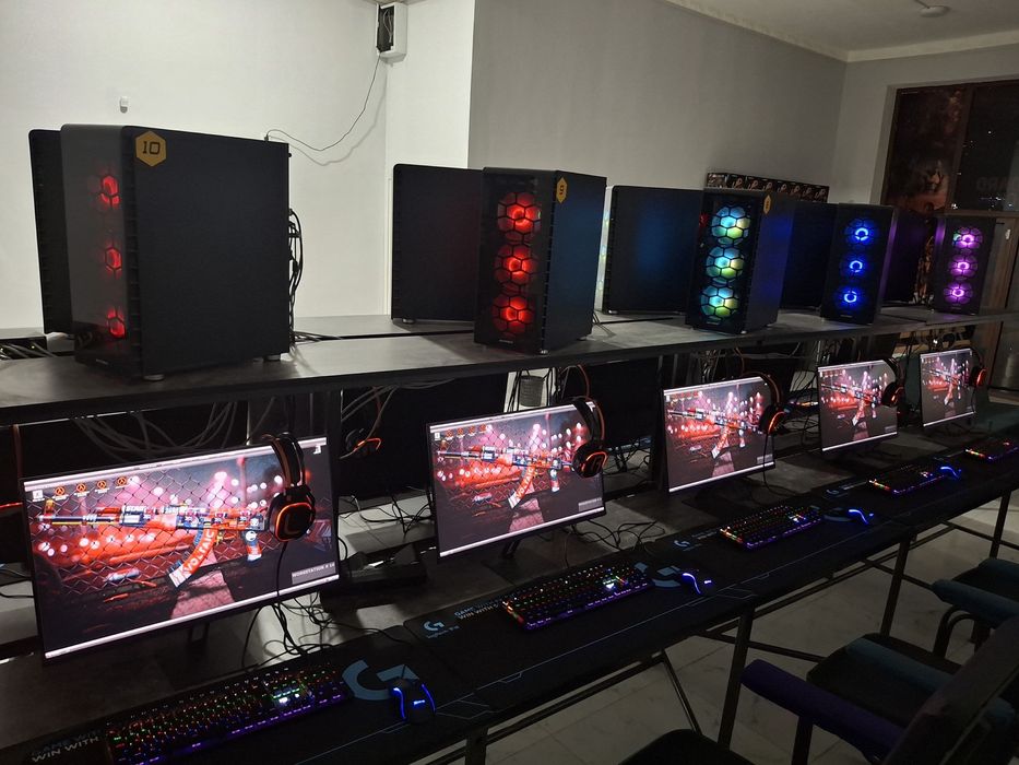 Game club uchun 10 ta Kompyuter