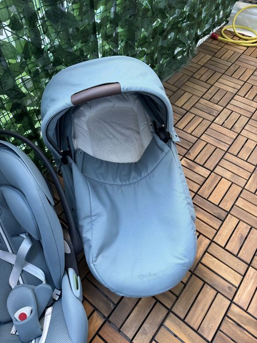 Cybex Balios S Lux + baza auto (sigilata) + Cybex Sirona Gi Gold