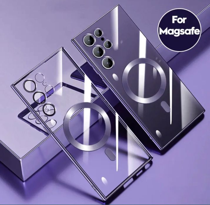 Samsung S22/S23/S24/S25/S26 PLUS ULTRA Husa Magsafe Folie Silicon