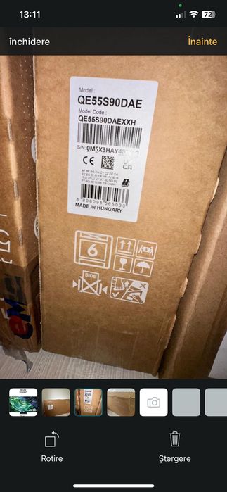 Televizor Samsung OLED 55S90D, 138cm, Smart, 4K Ultra HD