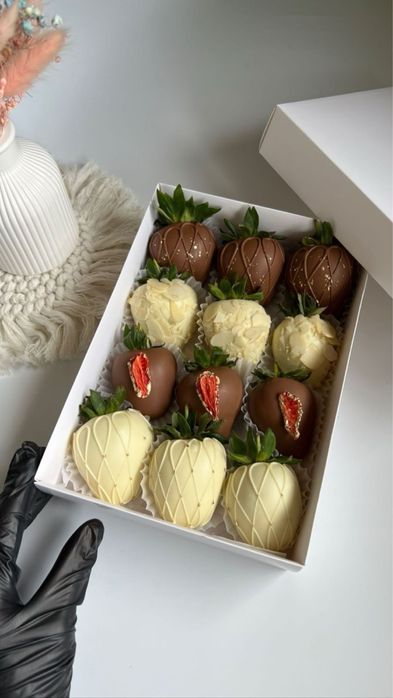 Клубника в шоколаде Шоколадты құлпынай