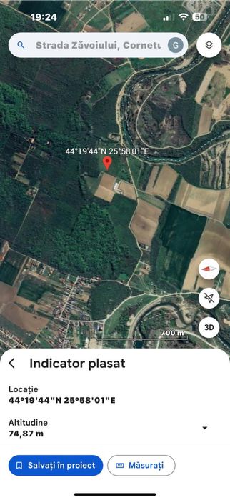 Teren 5000 mp Cornetu-Magurele, jud. Ilfov