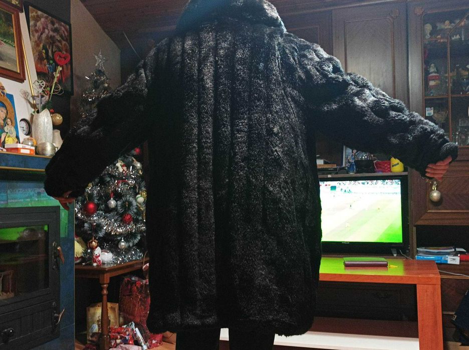 Палто от еко кожа