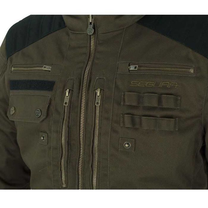Moto Jacket - SEGURA Fergus - size L, khaki