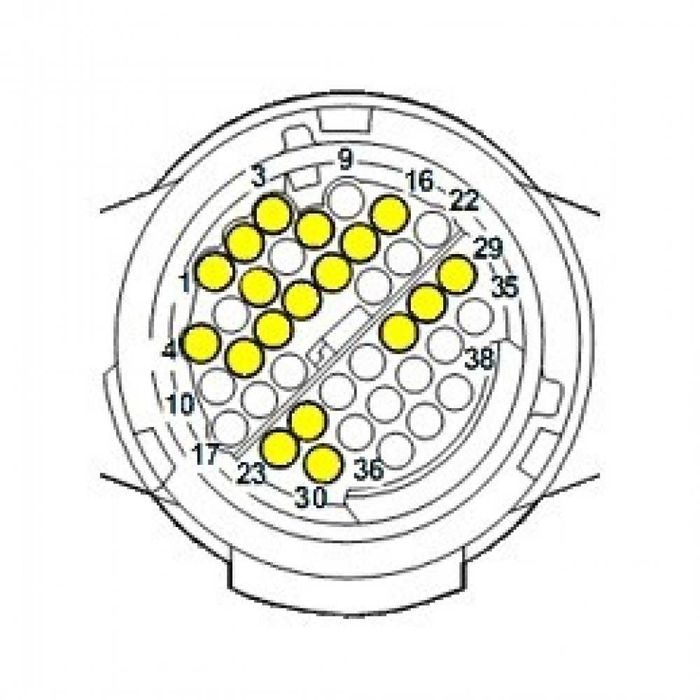 Преходник за Ивеко 38 пина