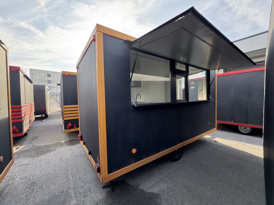 Търговска каравана за бързо хранене 4*2м