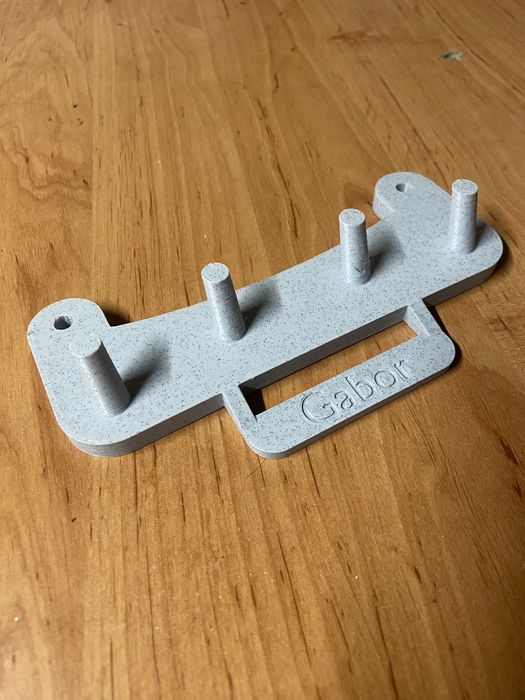 Wall Key Holder – Custom Name Available