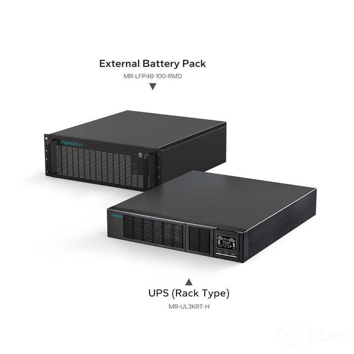 UPS Marsriva MR-UL3KRT-H — 3000 ВА / 2700 Вт, On-Line, LiFePO4