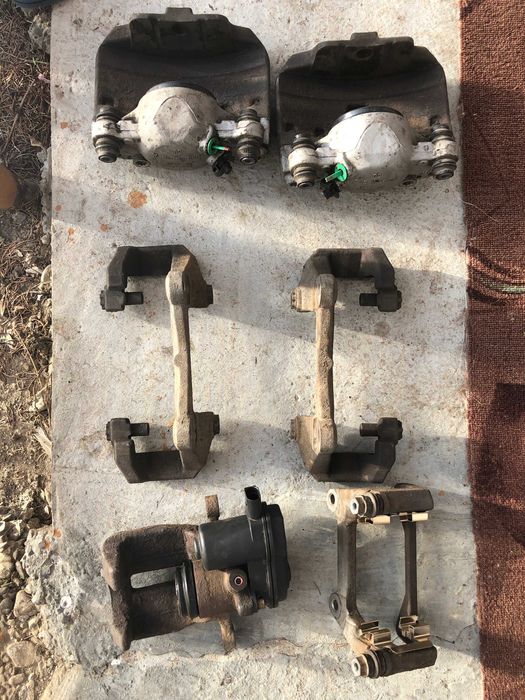 Set etrier + suport fata/spate pt Audi A6 2015 Quattro 3.0 TDI