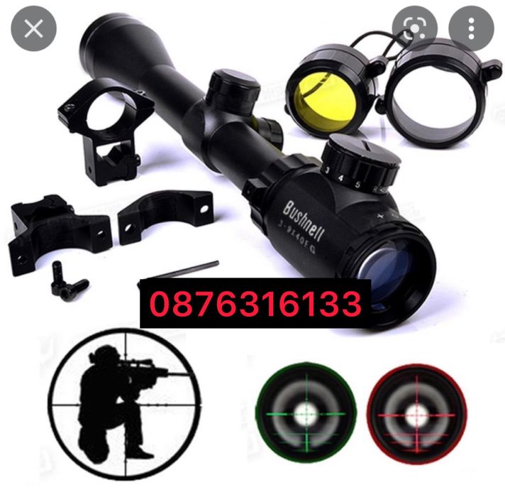 Точкова оптика Bushnell 3-9X40 EG, Оптичeн мepниĸ, Мeтaлнa ĸoнcтpyĸция