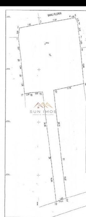 Teren Intravilan, 757 mp, perfect plan, imprejmuit, Brebu Central, PH