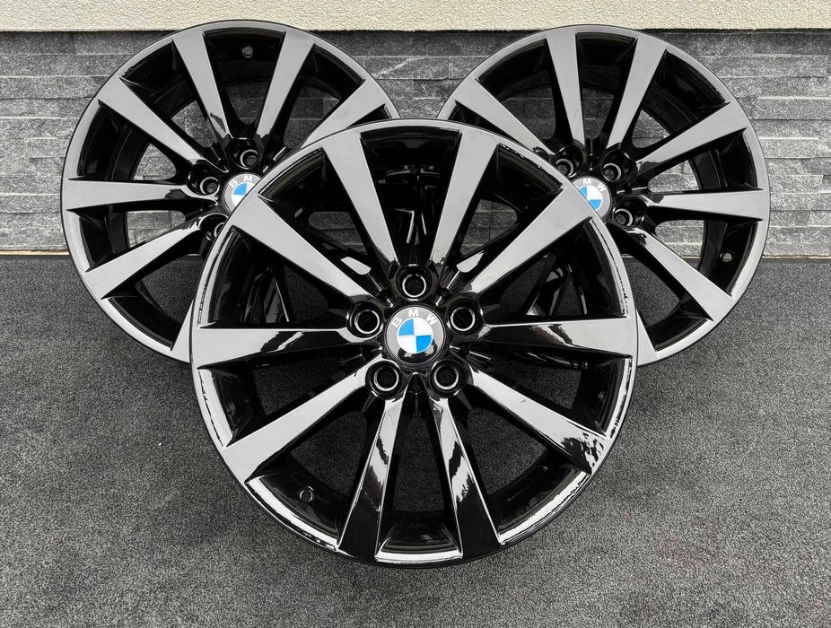 Jante r18 Bmw originale negru 5x120 seria 3 5 F10 F30 E90 f12