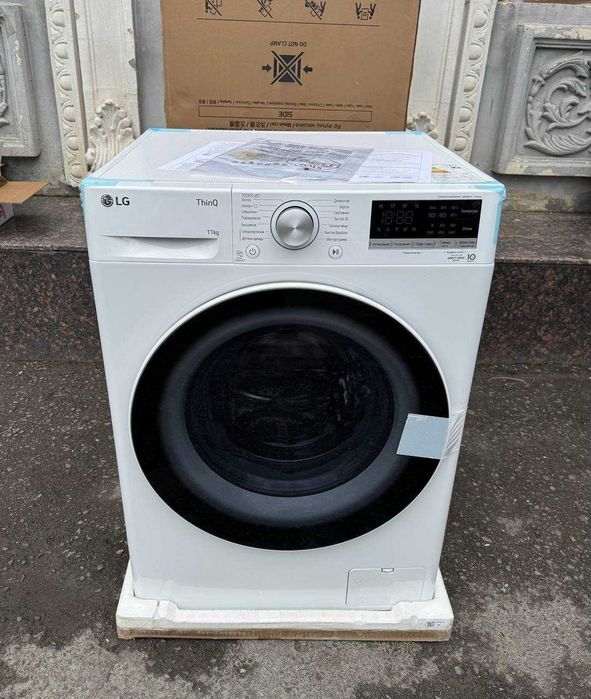 Стиральная машина LG 11 кг TW4V5ES0W AI DD Inverter Steam ThinQ