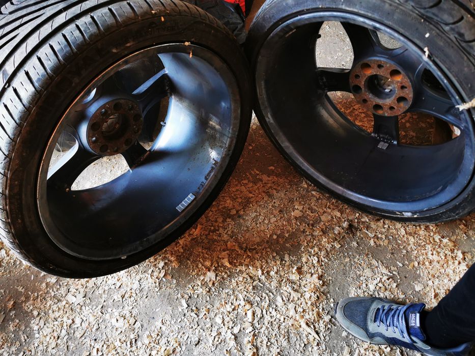 Vând jante r19 în două lățimi merg perfect pe e90