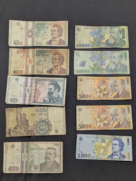 Bancnote vechi Romania, Germania și Austro Ungaria