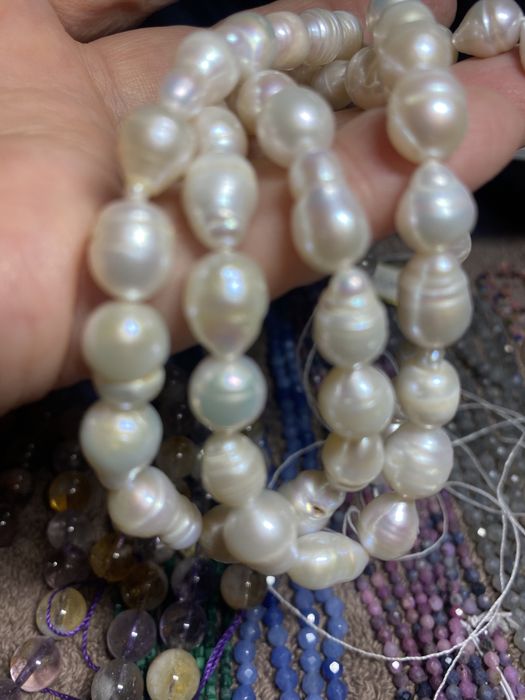 украшения из натурального жемчуга