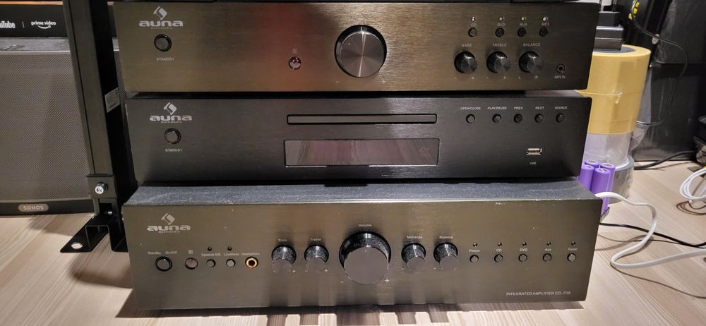 Amplificator stereo Auna,cd player Auna