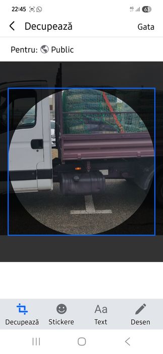 Transport basculabil Iveco 6 tone