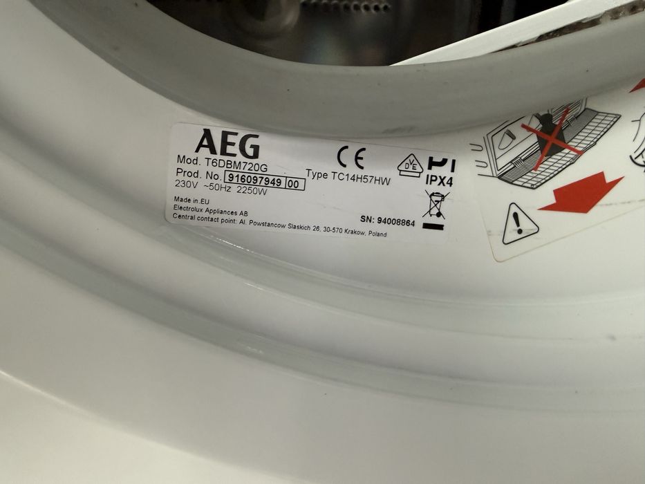 Сушилня AEG SERIES 6000 SLIM