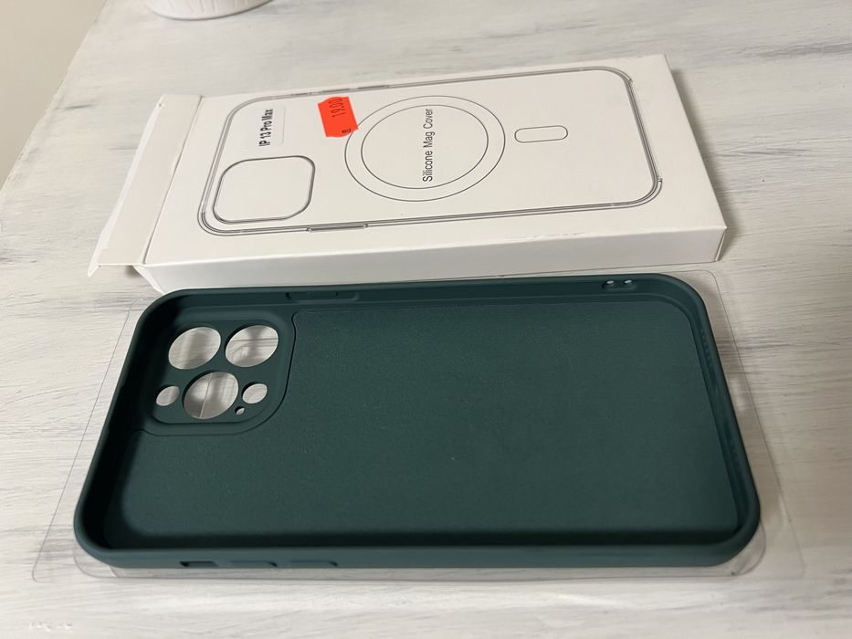 Силиконов кейс за iPhone 13 Pro Max Army Green