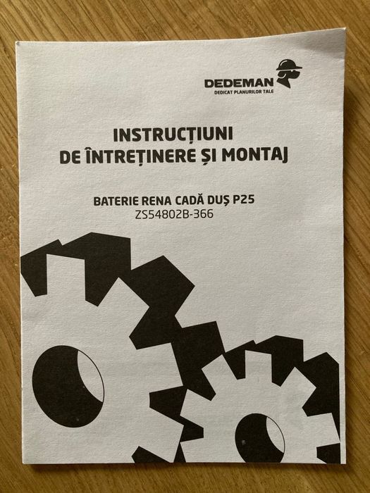 Baterie de perete bucatarie Dedeman