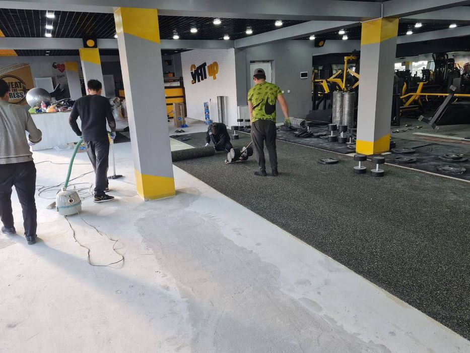 Резиновый покрытия rezinoviy pokritiya беговой дароошка наливной пол