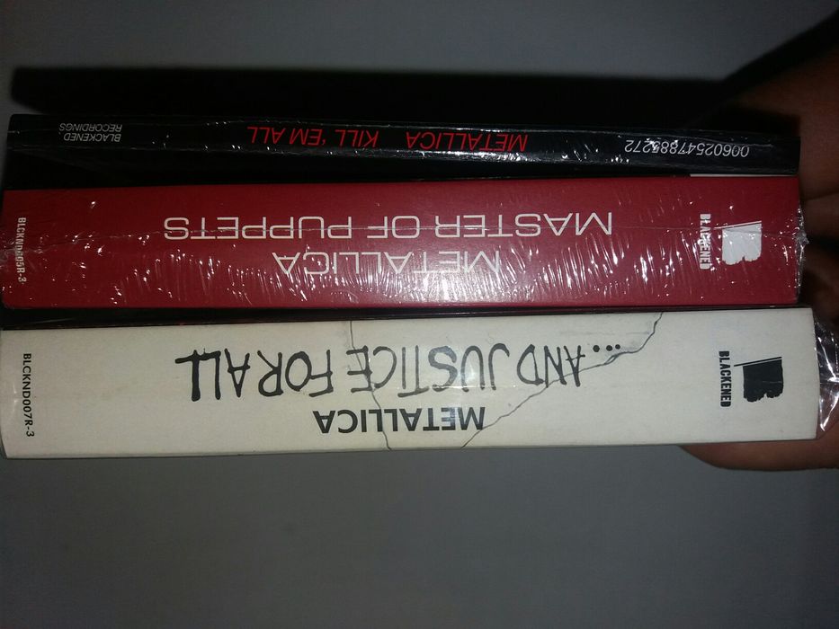 Оригинални дискове Sepultura, Metallica, Slayer, Pantera