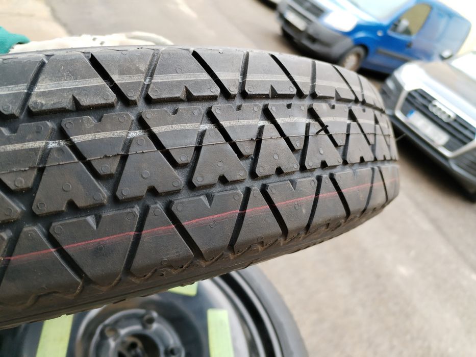 Roată Rezervă Slim Subțire 125 70 R16  Vw Golf 7,6,5 Seat Leon, Skoda