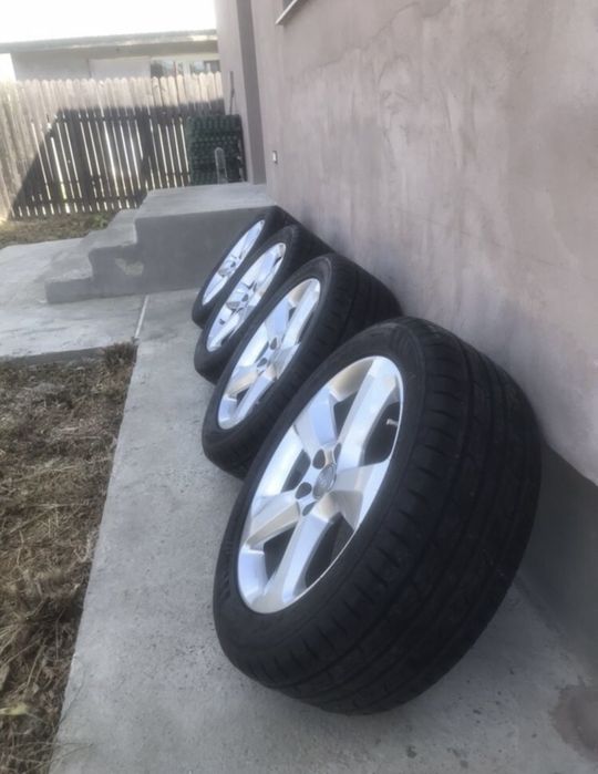 Jante audi a3 a4 аб a8 q3 sline rs 245 40 18 vara noi pirelli 5x112