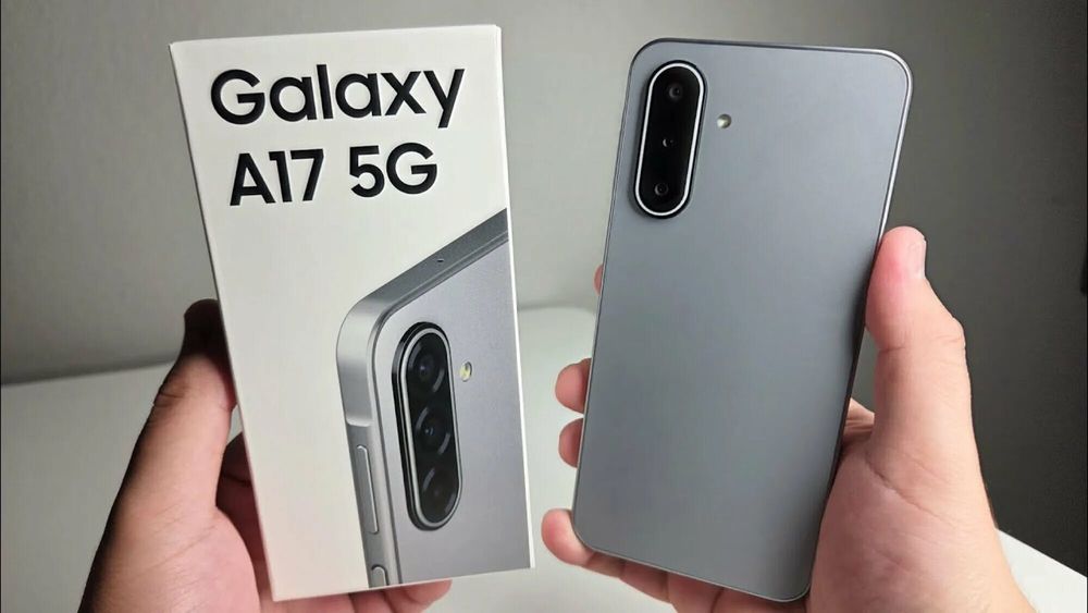 Обменяю новый Samsung Galaxy a17 128 на IPhone 13,14 с норм батарейкой