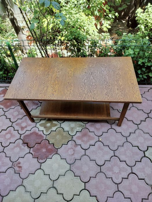 Măsuță cafea lemn natur