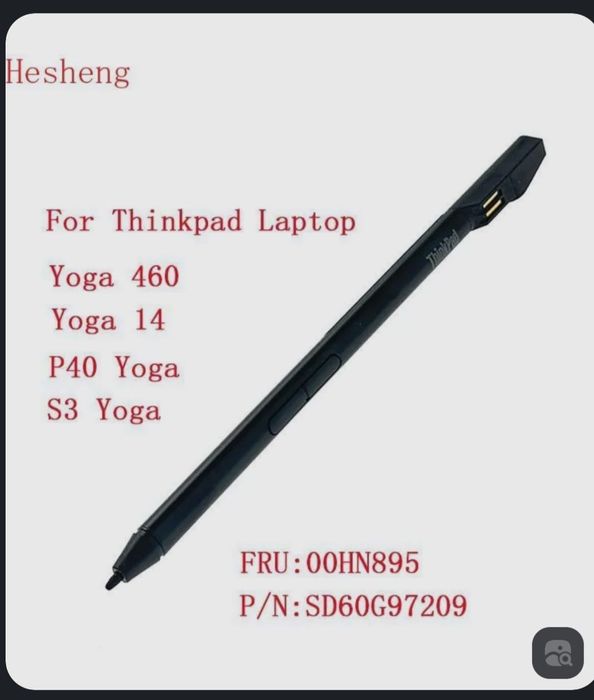 lenovo thinkpad yoga 14'' стилус .