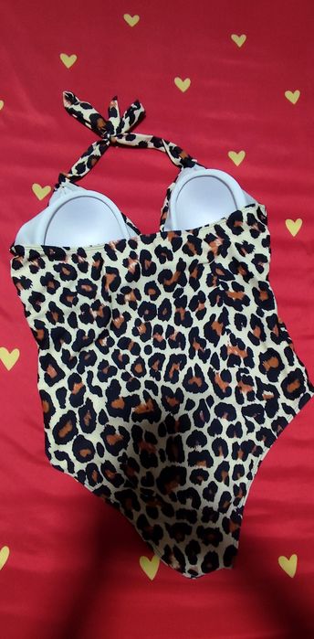 Costum de baie leopard