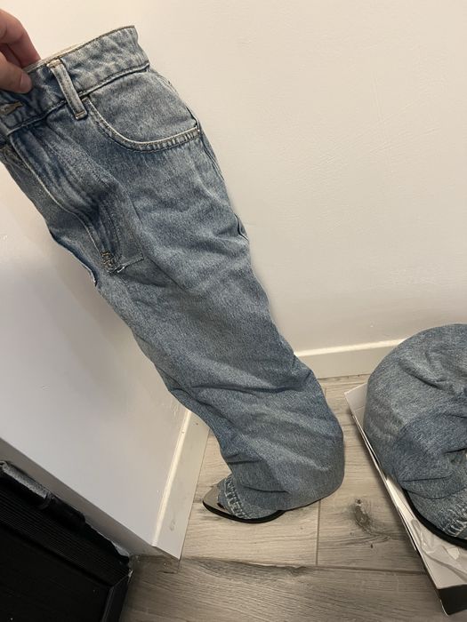 Cizme dama jeans celine