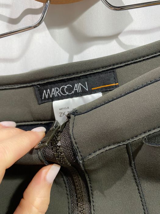 Неопренова мини пола Marc Cain в зелено