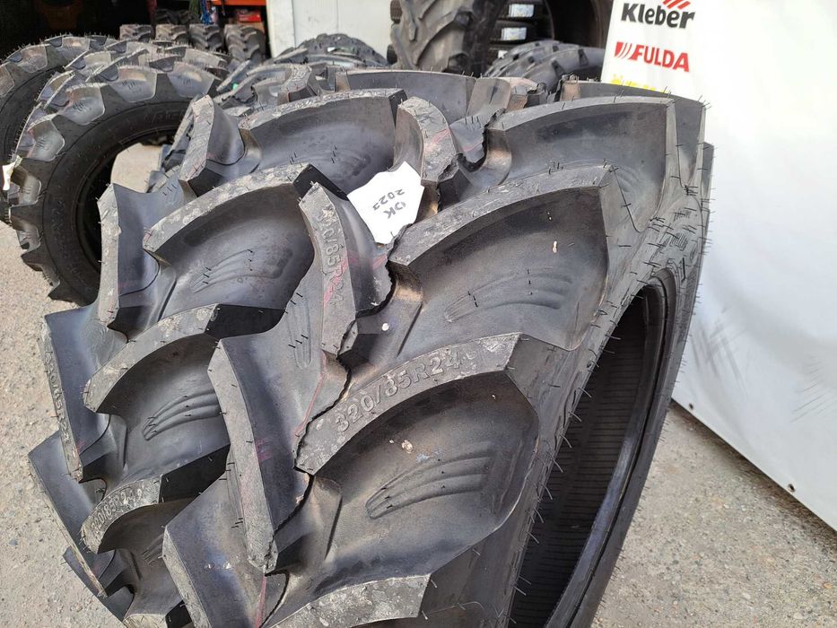 Cauciucuri noi 320/85R24 OZKA anvelope radiale 12.4R24 TRACTOR radial tubeless