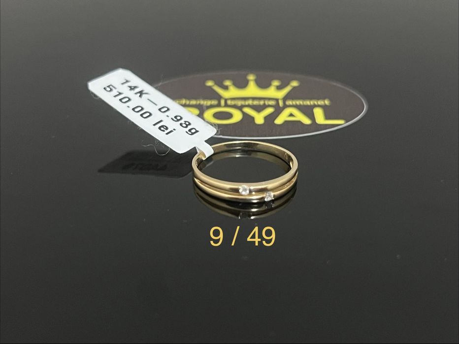 Bijuteria Royal CB : Inel dama aur 14k 0,93 grame