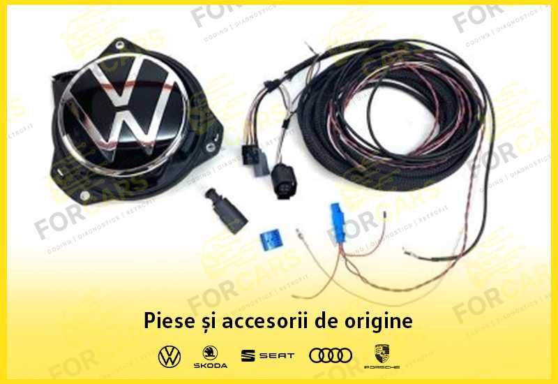 Cameră marșarier VW Golf 8 VIII 5H Camera Spate Originală Emblemă Flip