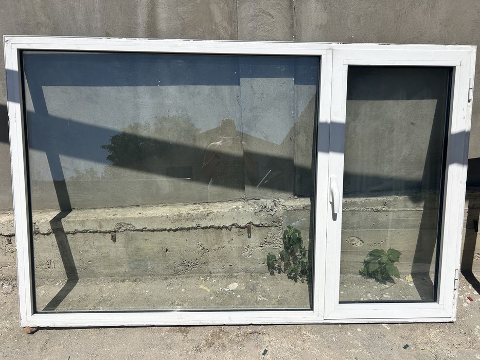 Geam aluminiu alb